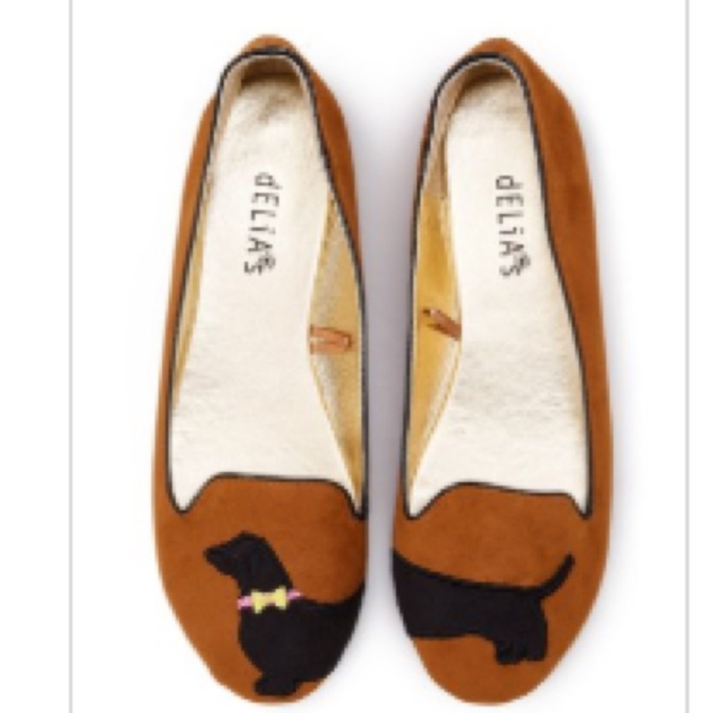 Tan Dachshund Loafers
